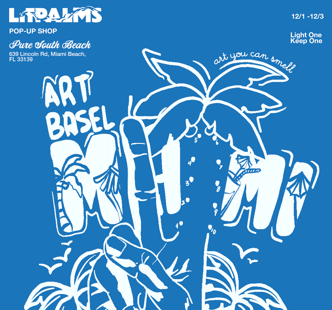 LITPALMS ART BASEL POP UP